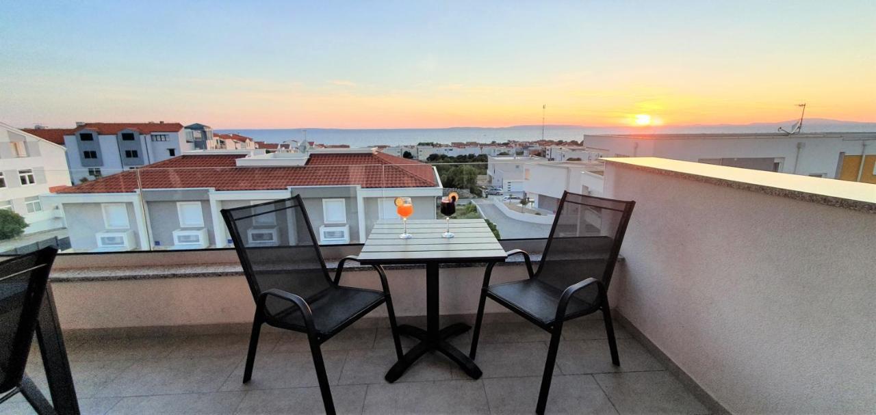 Seahorse Luxury Apartment With Pool And Sea View Novalja Exterior foto