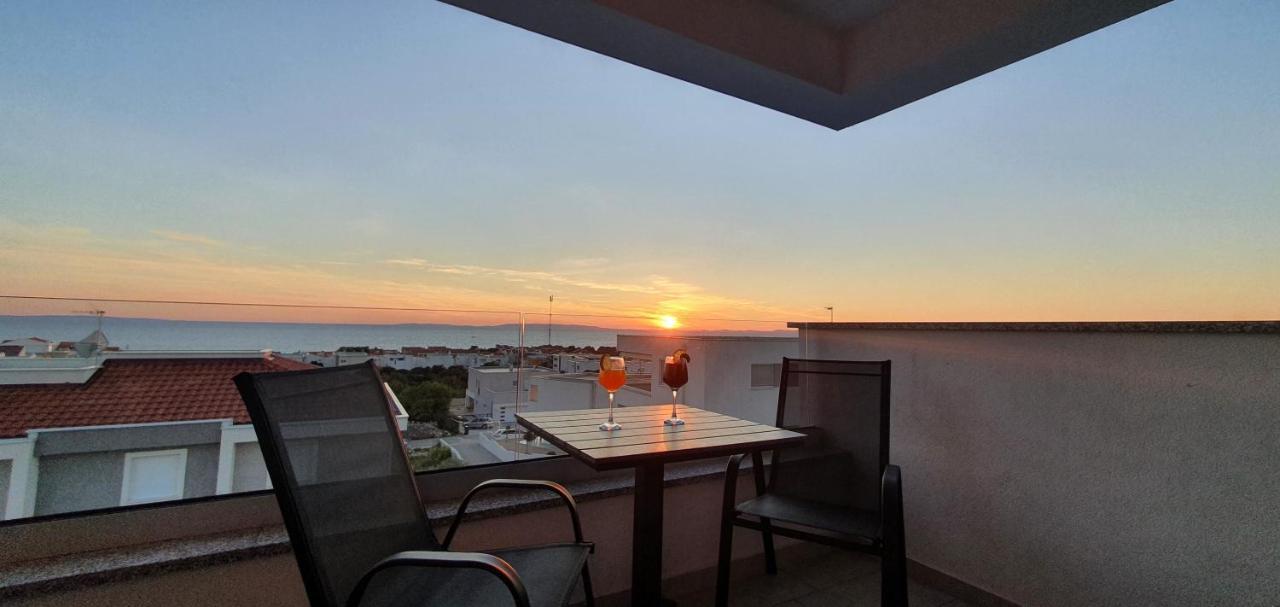 Seahorse Luxury Apartment With Pool And Sea View Novalja Exterior foto
