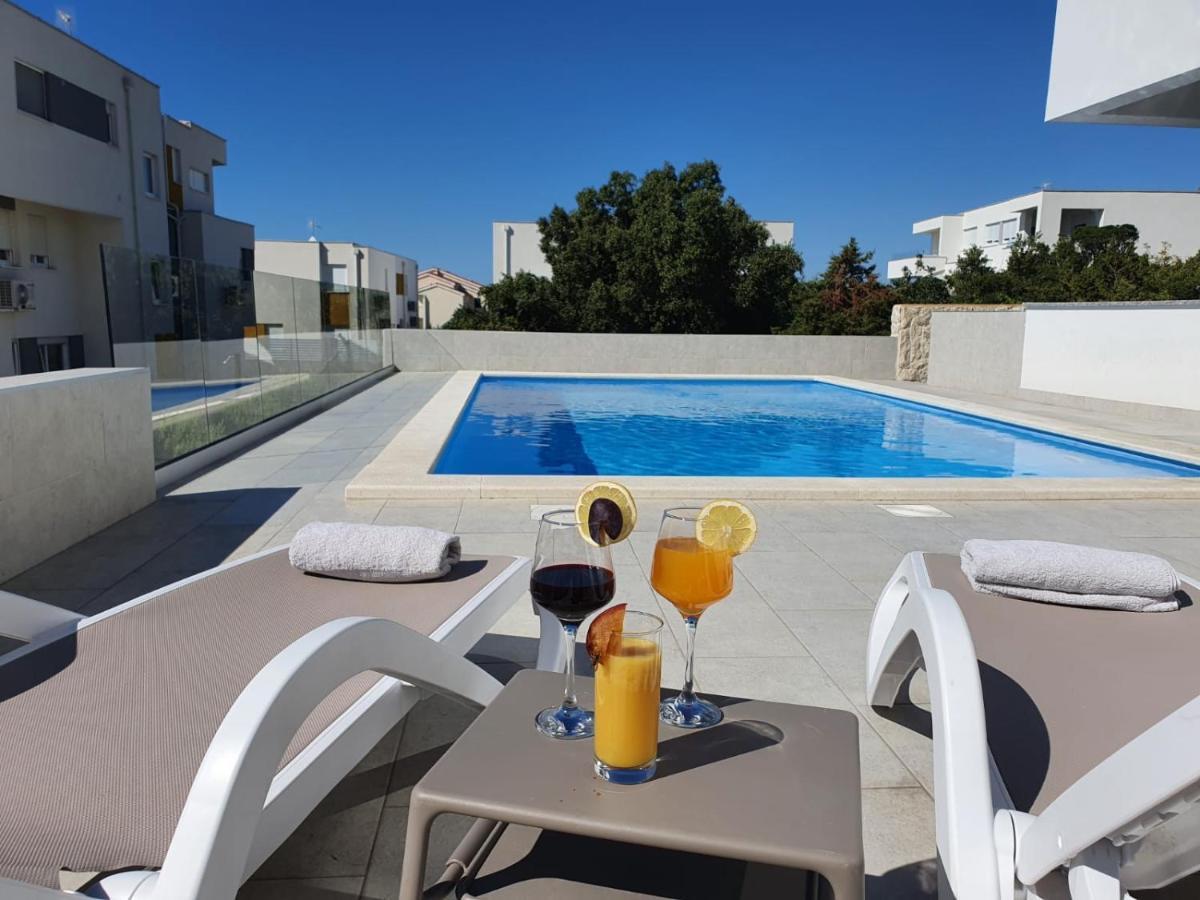 Seahorse Luxury Apartment With Pool And Sea View Novalja Exterior foto