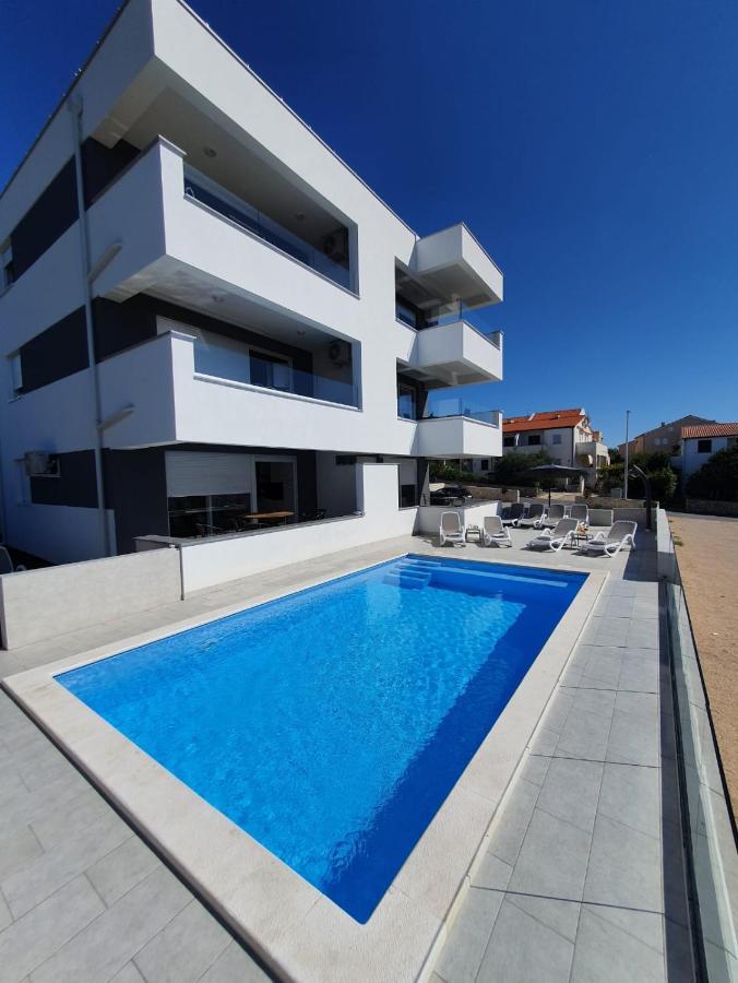 Seahorse Luxury Apartment With Pool And Sea View Novalja Exterior foto